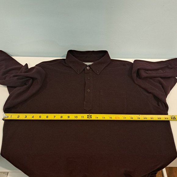 Bonobos Slim Fit men's XXL long sleeve three button polo - Picture 10 of 11